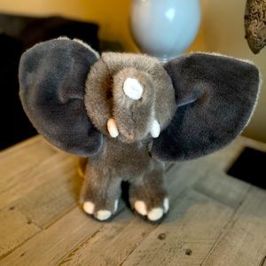 24K Polar Puff Mighty Star 1994 CAMERON Elephant Plush Gray
